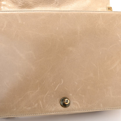 Chanel Glazed Calfskin Quilted Large Boy Flap Beige 17 of 19
