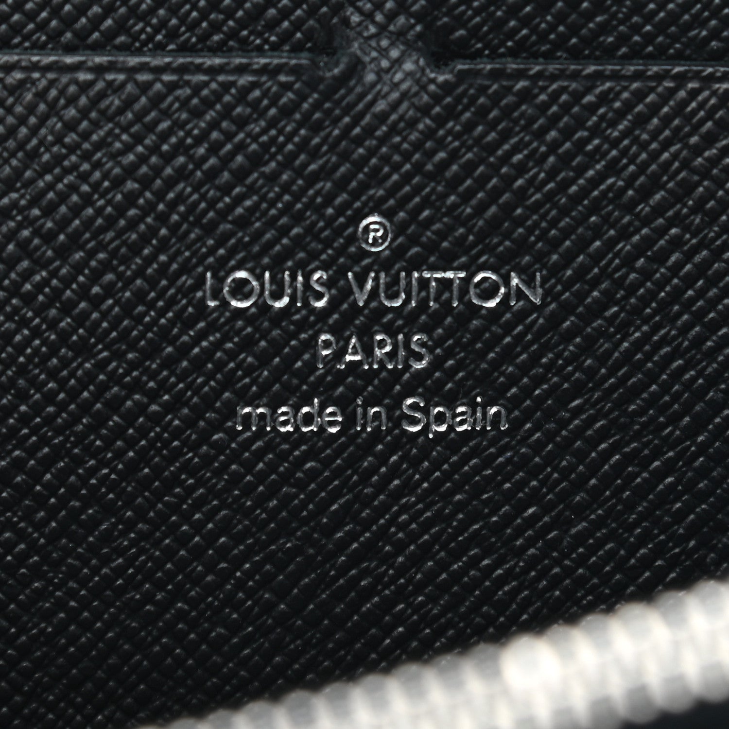 Louis Vuitton Epi Zippy Wallet Black 6 of 7