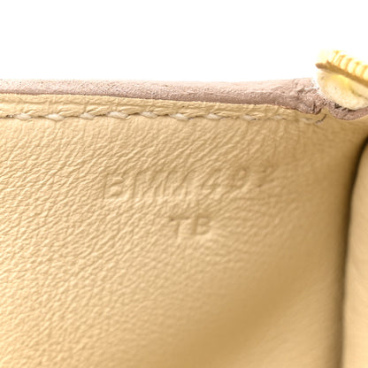 Hermes Taurillon Clemence Maxi Quadrille Mini Lindy 20 Mushroom Chai Nata Bleu Brume 7 of 11