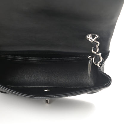 Chanel Lambskin Quilted Mini Rectangular Flap Black 5 of 11