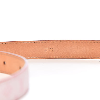 Louis Vuitton Monogram Belt 70 28 Pink 5 of 10