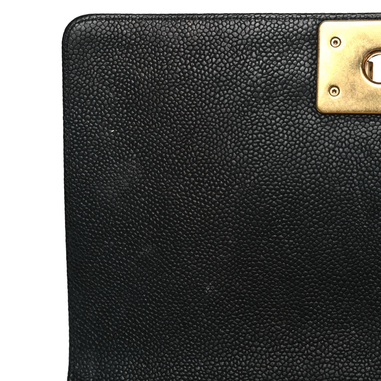 Chanel Caviar Quilted Medium Boy Flap Black 11 of 13