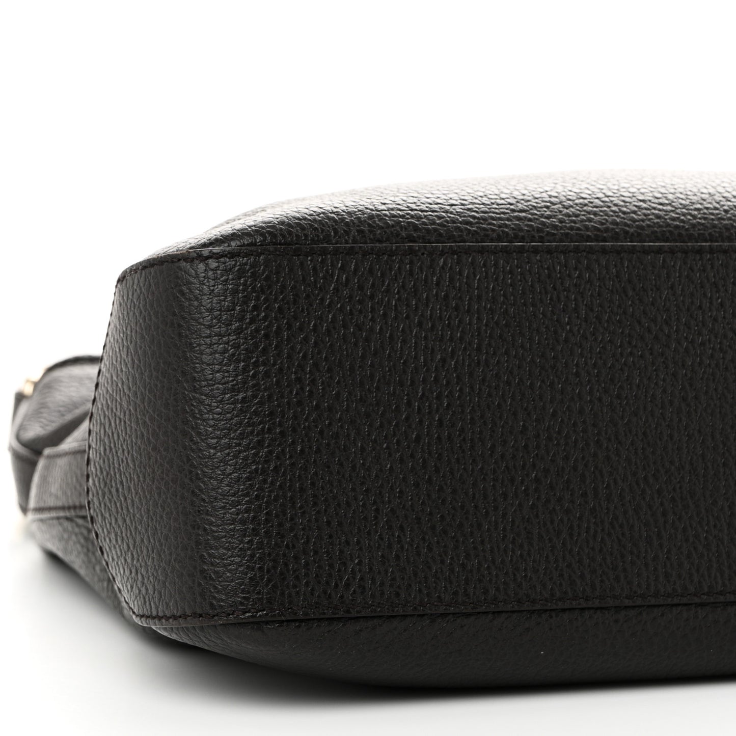 Pebbled Calfskin Medium Marrakech Hobo Dark Brown