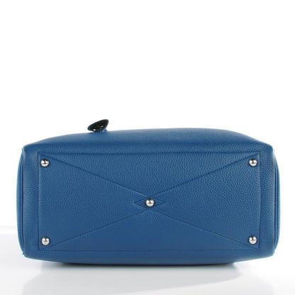 Hermes Taurillon Clemence Victoria II 35 Bleu De Galice 15 of 18