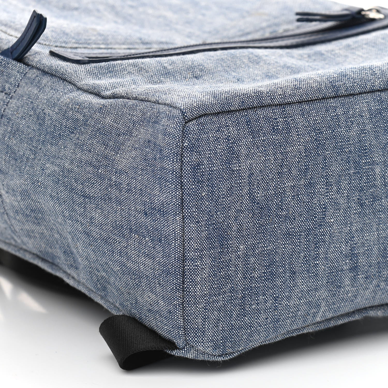 Fendi Denim Monster Kids Backpack Blue 8 of 9