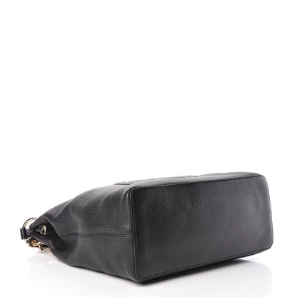 Gucci Pebbled Calfskin Large Soho Hobo Black 5 of 14