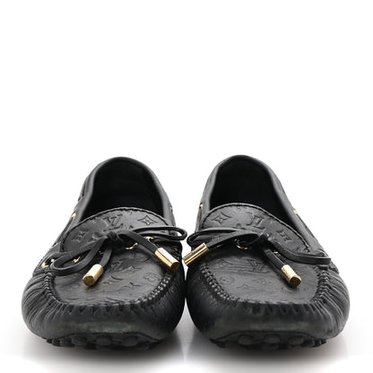 Louis Vuitton Empreinte Gloria Loafers 37 Black 3 of 9