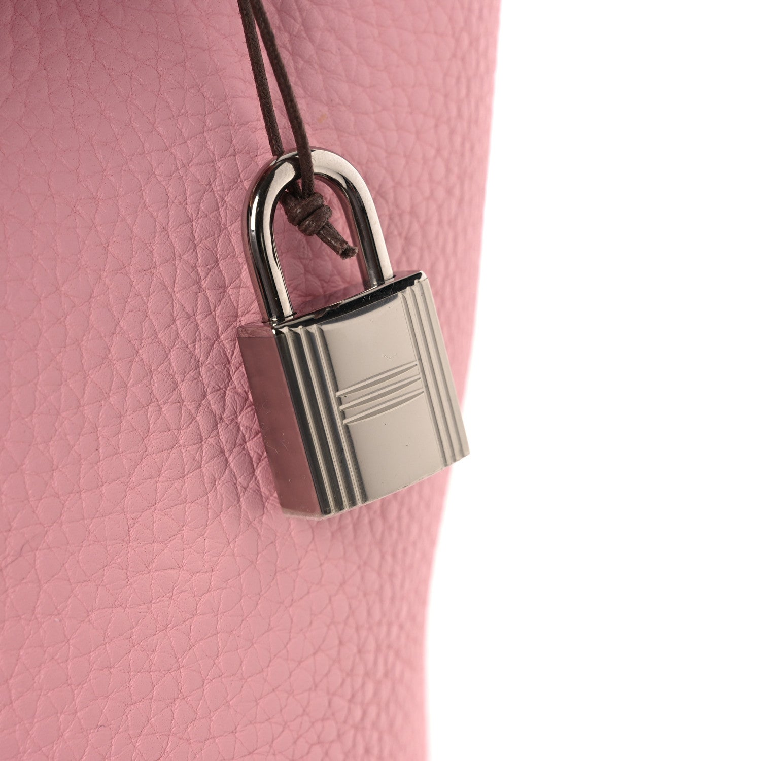Hermes Taurillon Clemence Picotin Lock 18 PM Rose Sakura 11 of 12