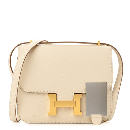 Hermes Epsom Constance 18 Craie 1 of 12