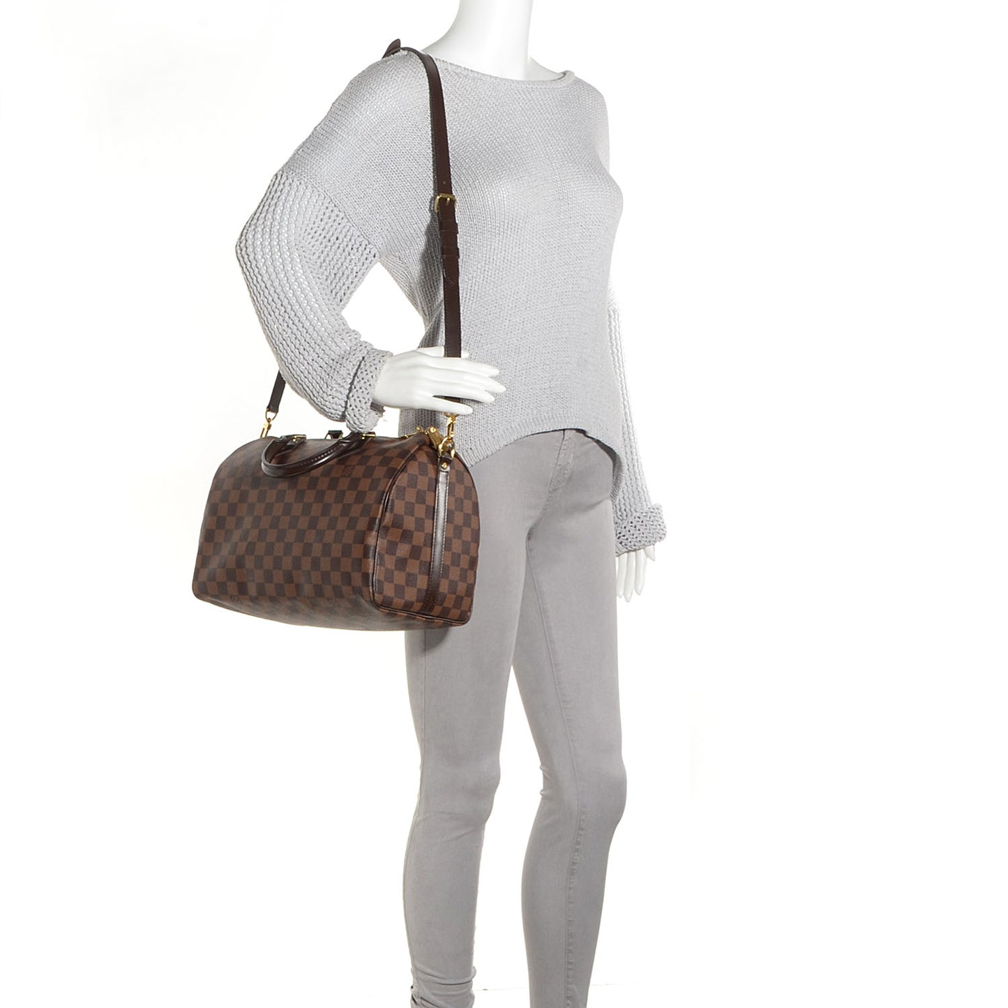 Damier Ebene Speedy Bandouliere 30