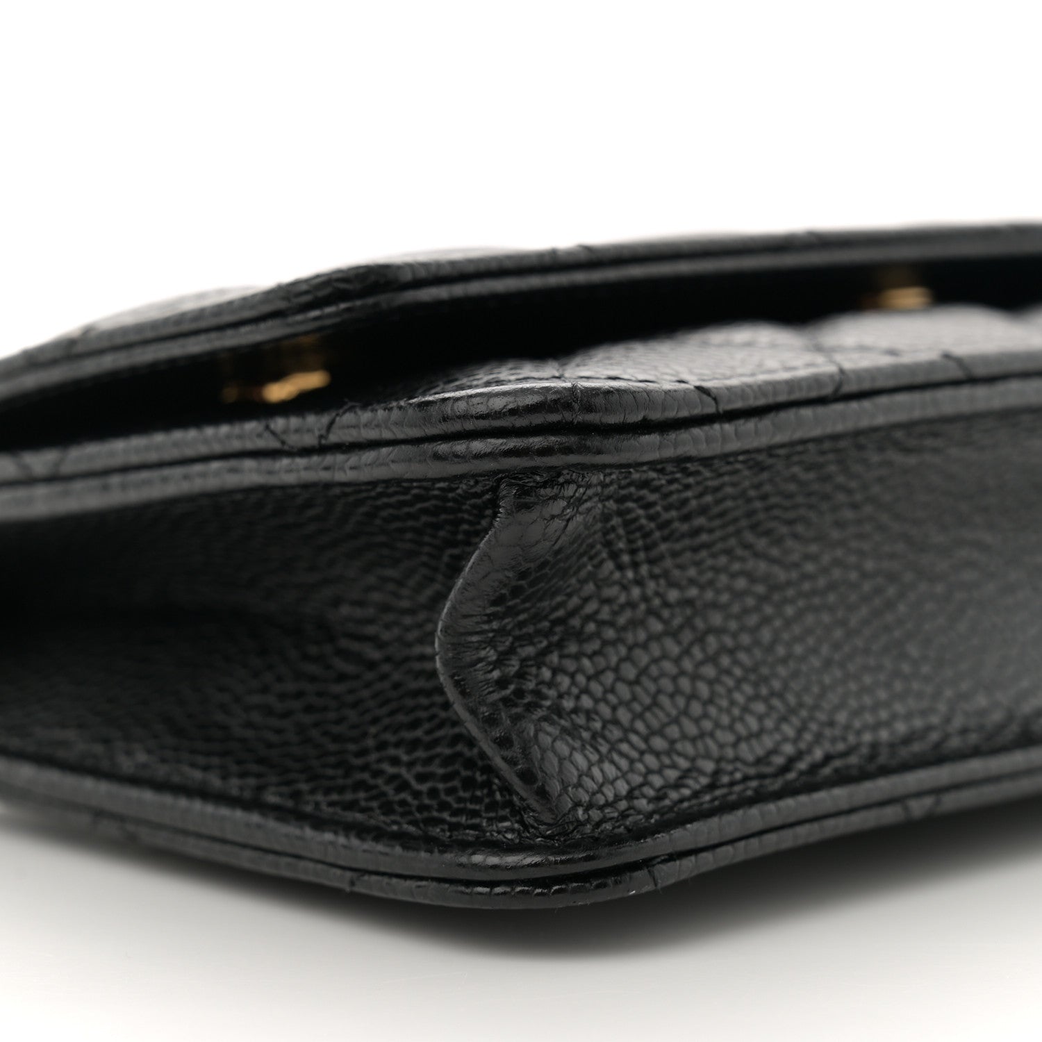 Chanel Caviar Quilted Wallet on Chain WOC Black 9 of 10