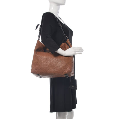 Louis Vuitton Monogram Lambskin Antheia Hobo PM Rose 2 of 12