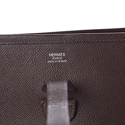 Hermes Epsom Evelyne II PM Chocolate 6 of 10
