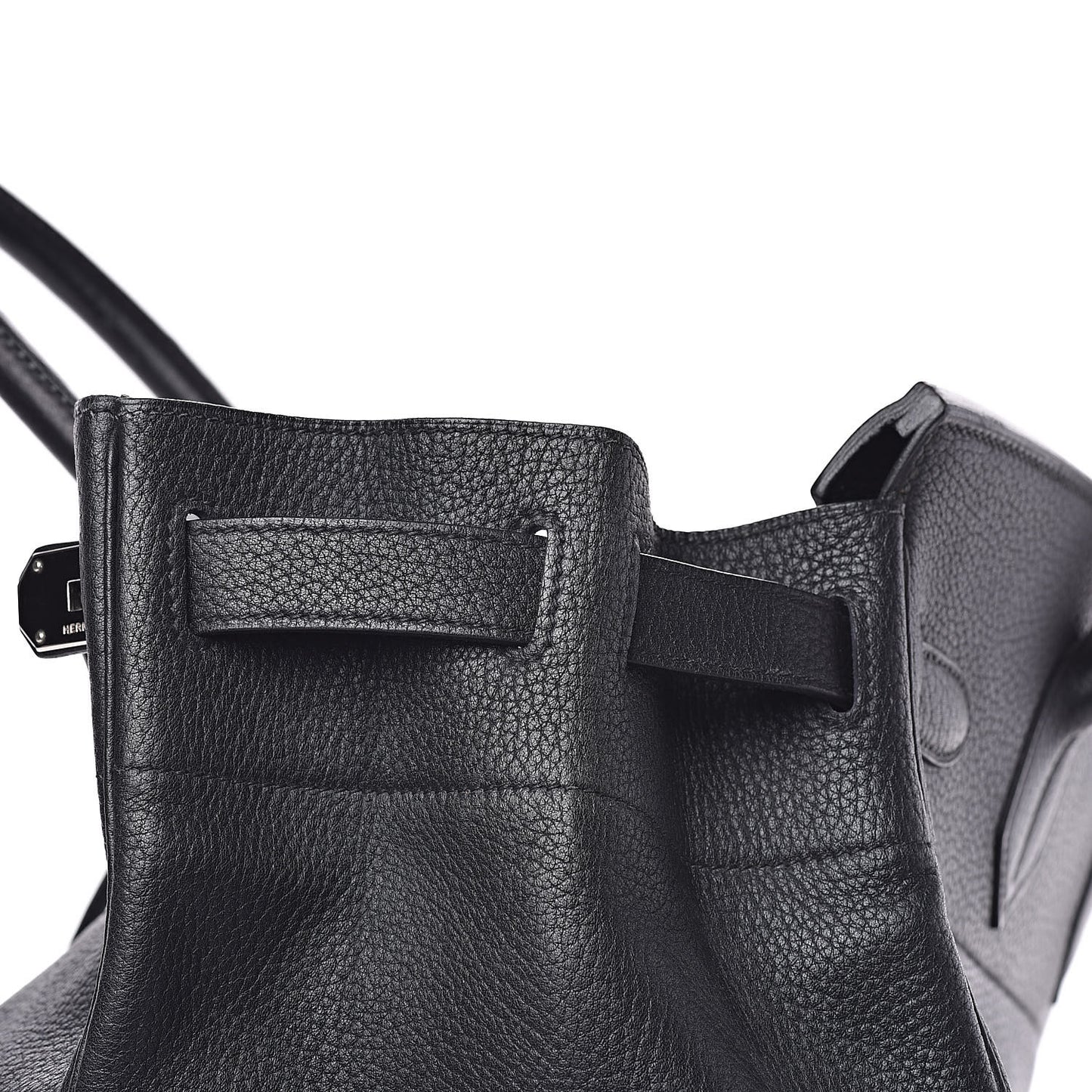 Taurillon Clemence HAC Birkin 40 Black