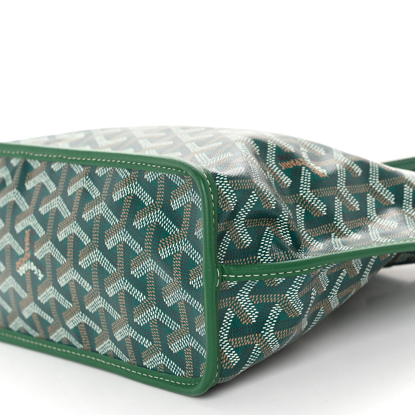 Goyardine Reversible Mini Anjou Green