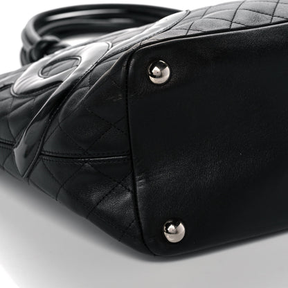 Chanel Calfskin Quilted Large Cambon Tote Black 9 of 11