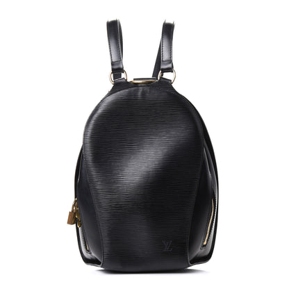 Louis Vuitton Epi Mabillon Backpack Black 1 of 20