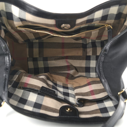 Burberry Canvas Small Canterbury Tote Black 5 of 10