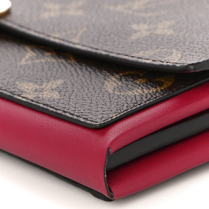 Louis Vuitton Monogram Flore Wallet Fuchsia 9 of 9