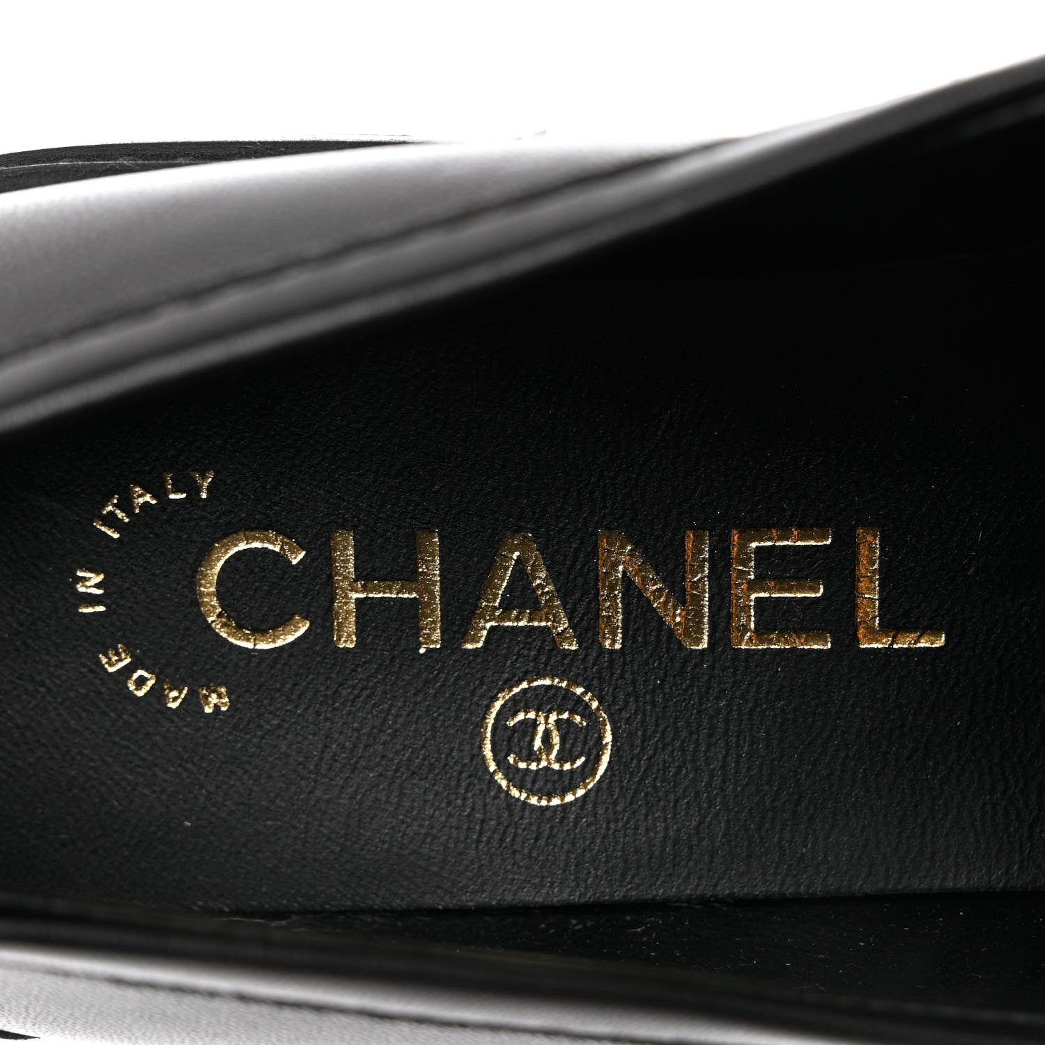Chanel Lambskin Quilted CC Turnlock Loafers 37 Black 7 of 9