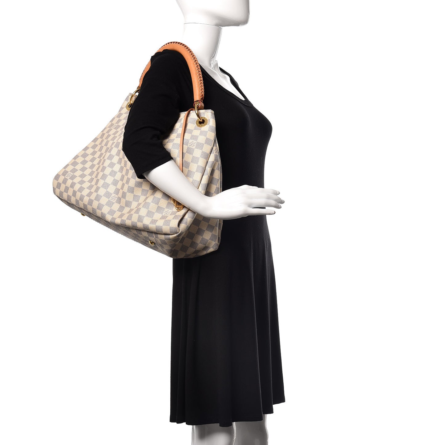 Damier Azur Artsy MM