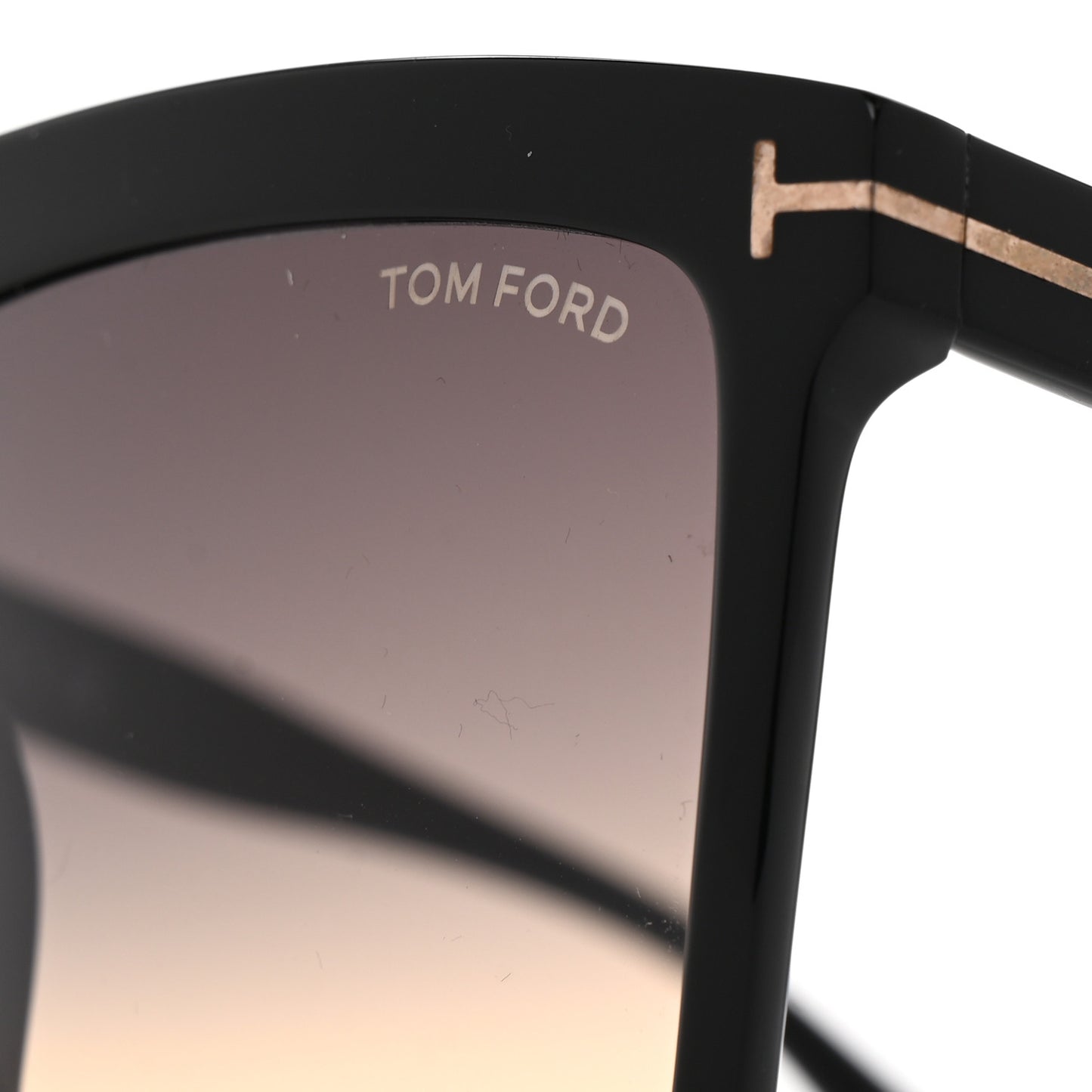 Acetate Sabrina Square Sunglasses TF764 Black