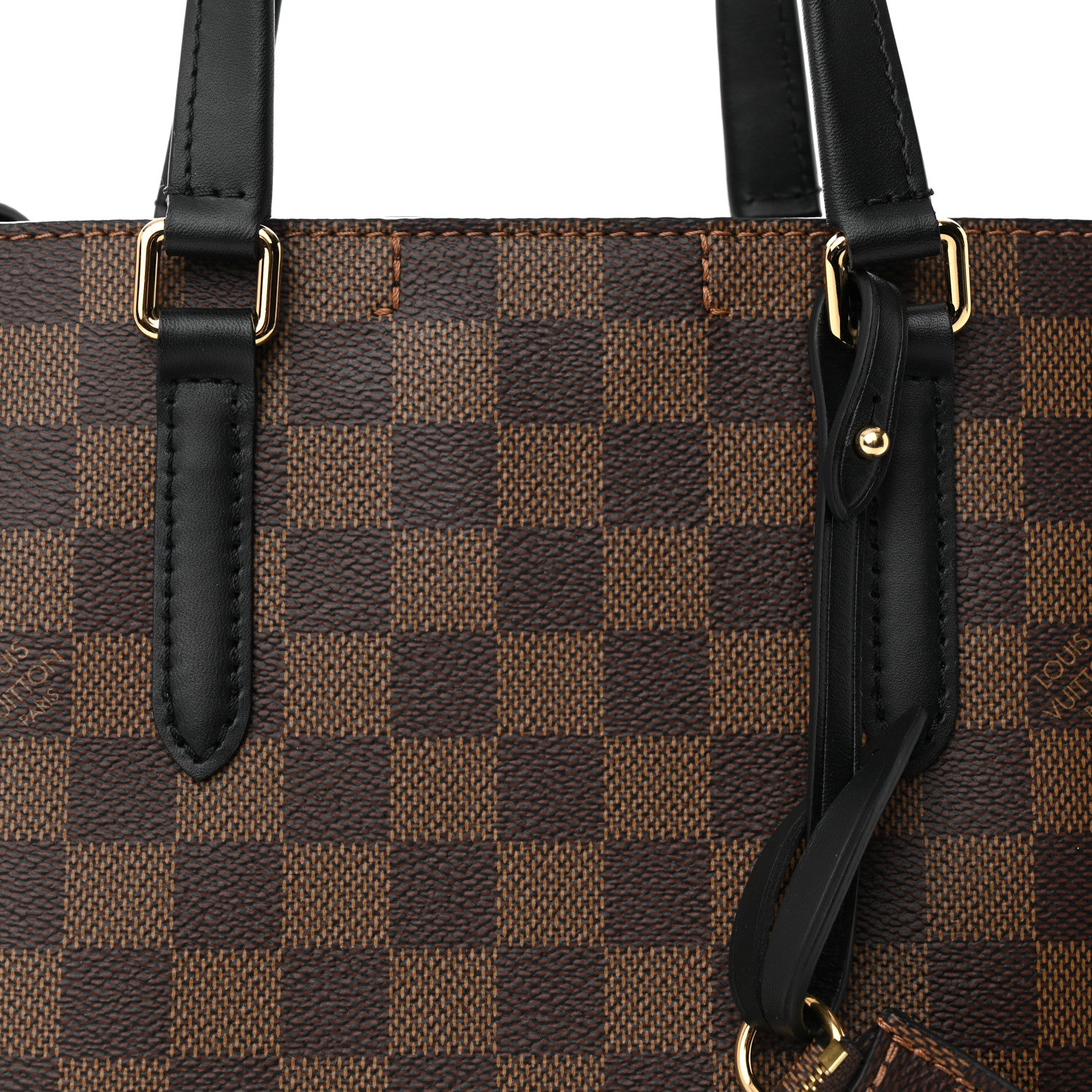 Louis Vuitton Damier Ebene Belmont PM Black 7 of 9
