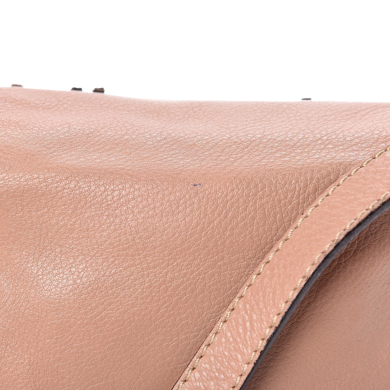 Chloe Calfskin Mini Marcie Round Crossbody Bag Nude 19 of 22