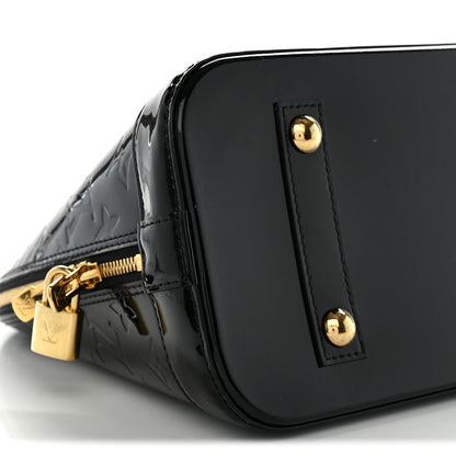 Louis Vuitton Vernis Alma PM Noir Magnetique 9 of 10