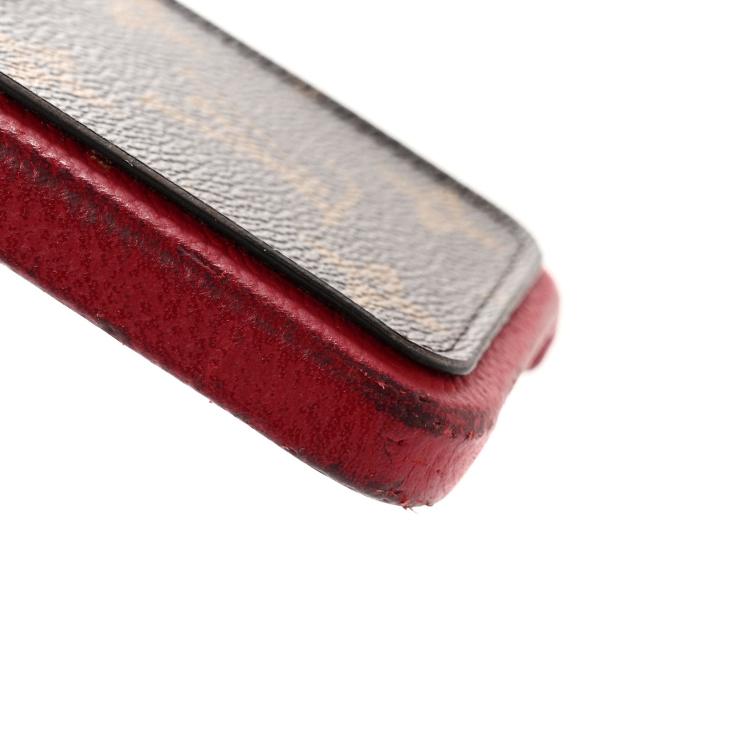 Monogram Pallas iPhone 13 Pro Bumper Scarlet