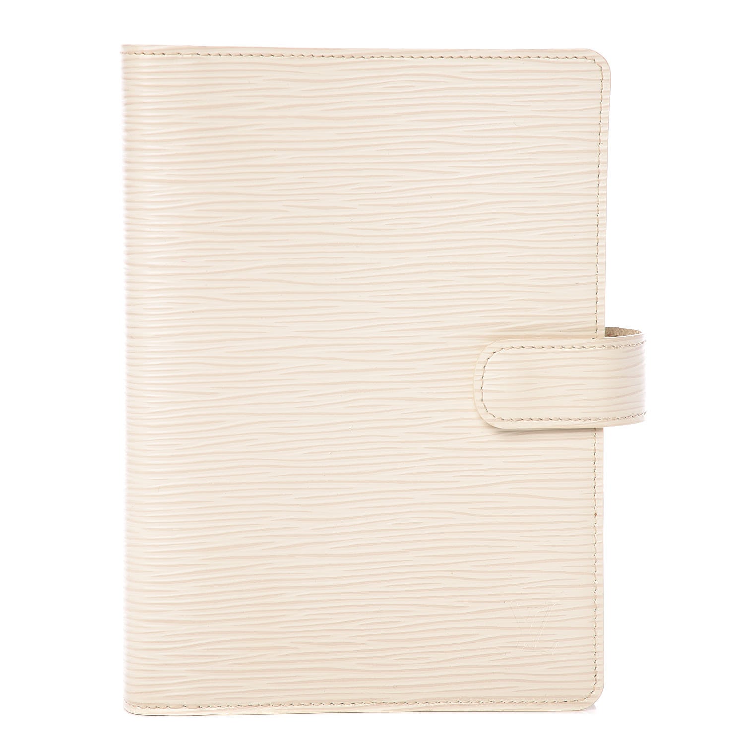 Louis Vuitton Epi Medium Ring Agenda Cover Ivory 1 of 10