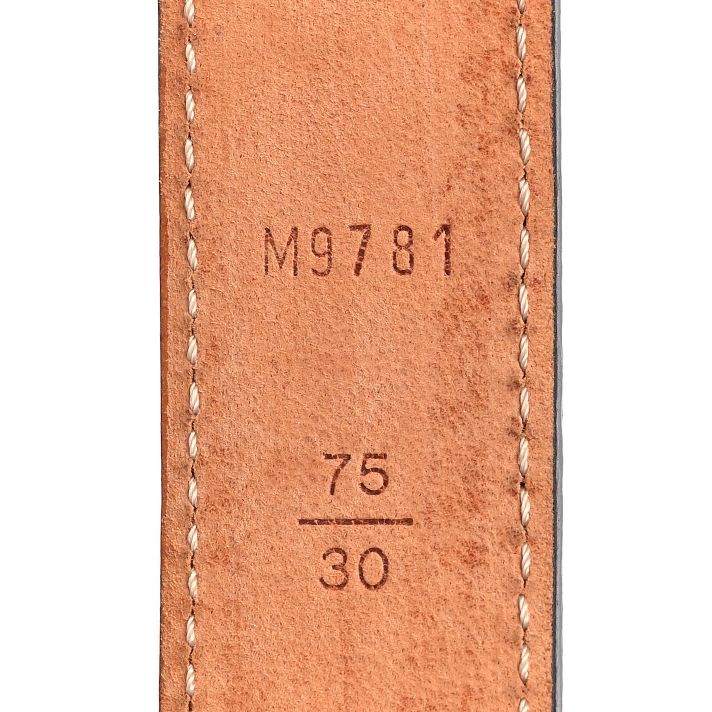 Mini Monogram 25mm LV Initiales Belt 75 30