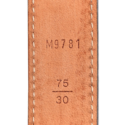 Louis Vuitton Mini Monogram 25mm LV Initiales Belt 75 30 4 of 9
