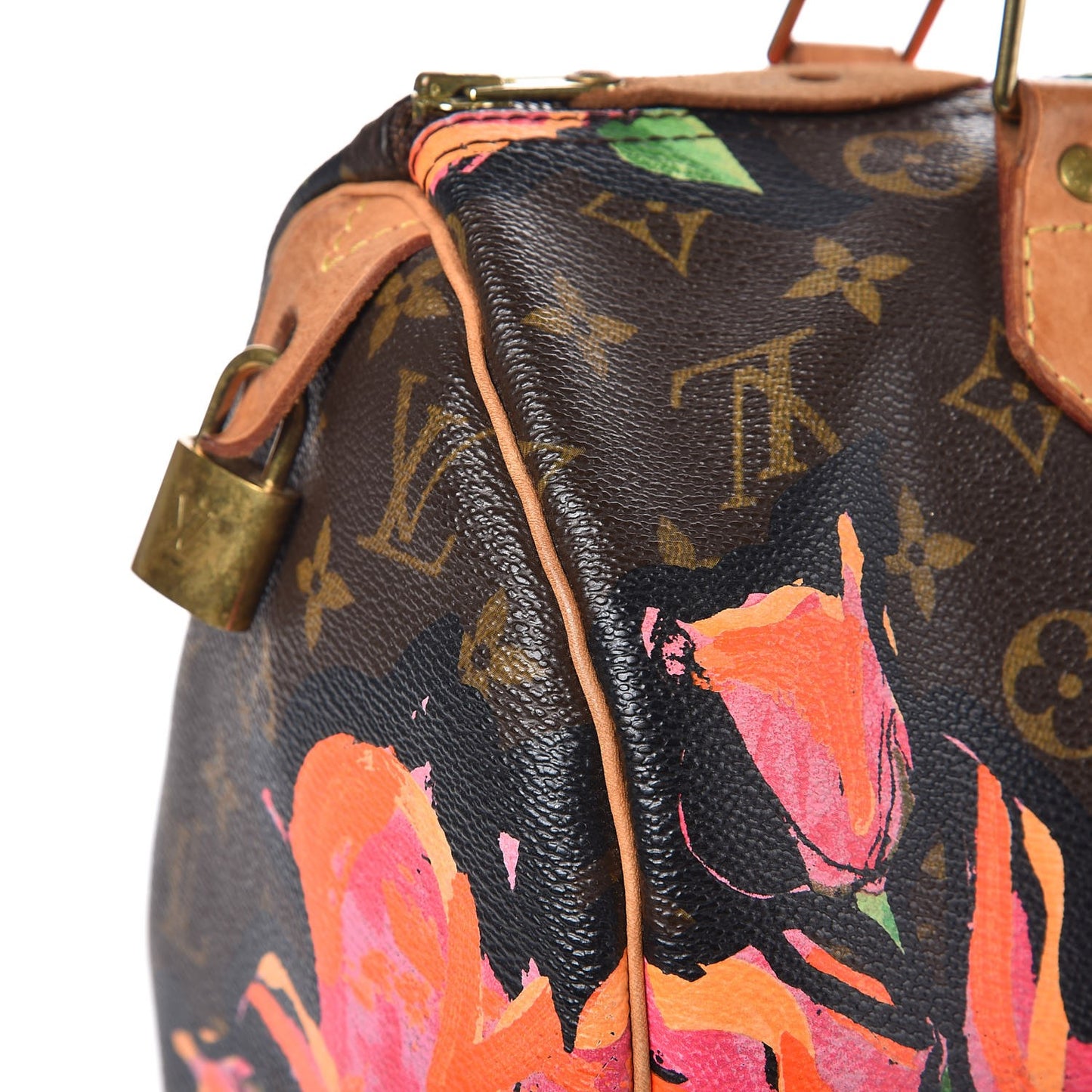 Monogram Roses Speedy 30