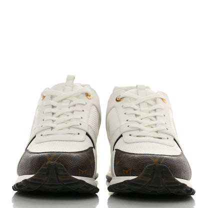 Louis Vuitton Calfskin Monogram Run Away Sneakers 41 White 2 of 9