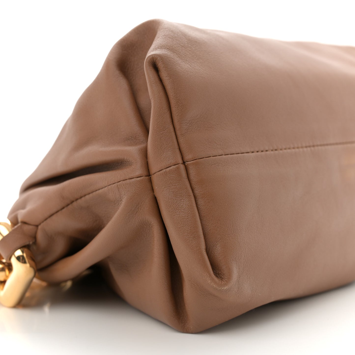 Calfskin The Pouch Chain Teak