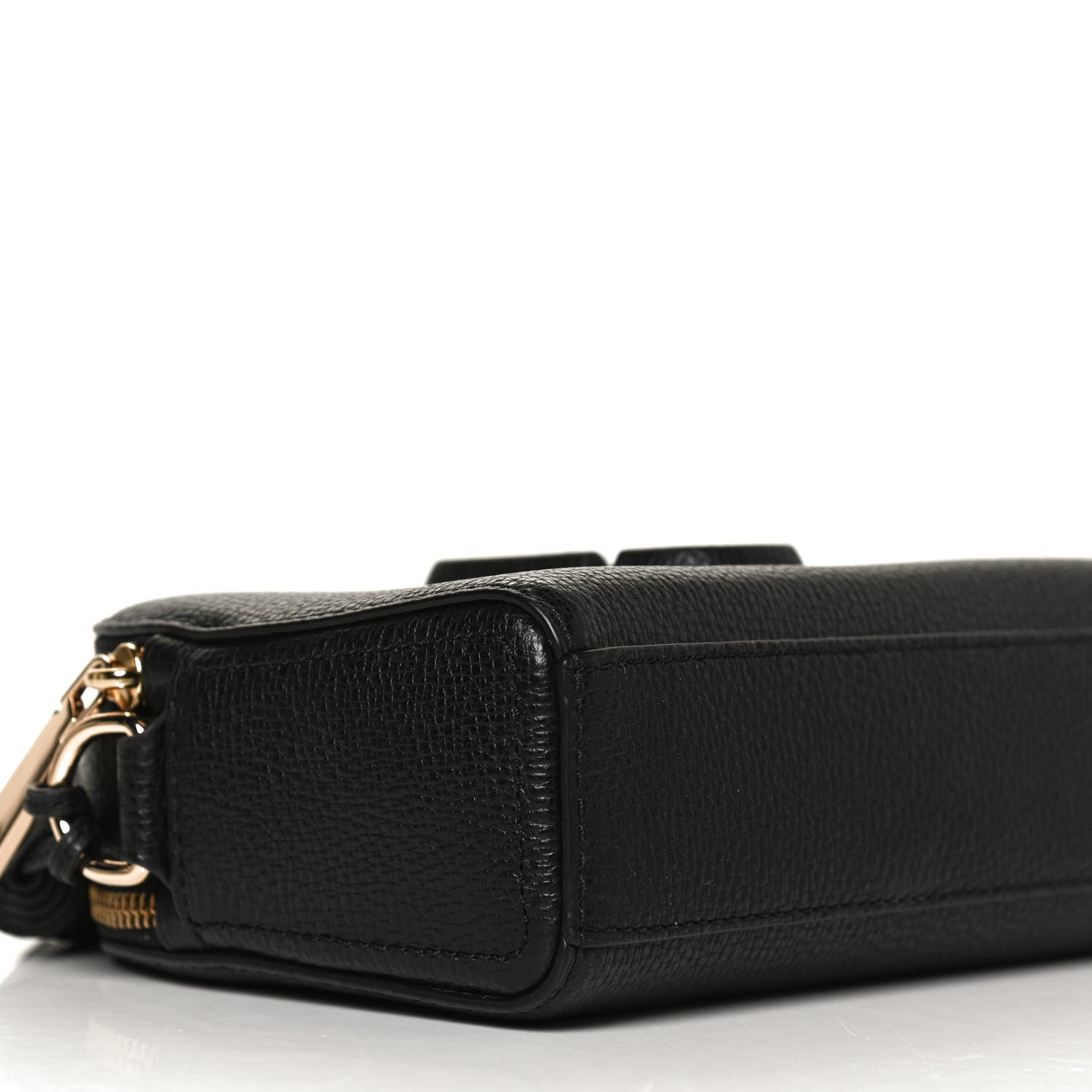Marc Jacobs Calfskin Shutter Camera Crossbody Bag Black 10 of 11
