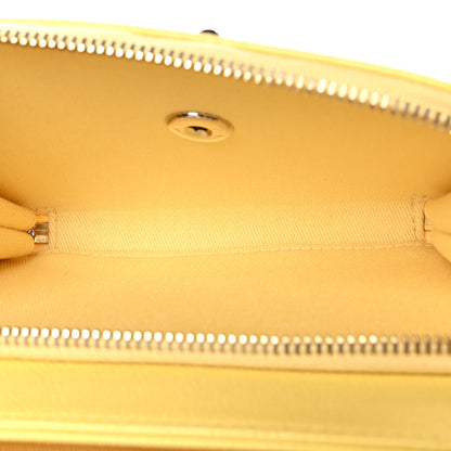 Chanel Caviar Quilted Small Business Affinity Flap Yellow 5 of 11