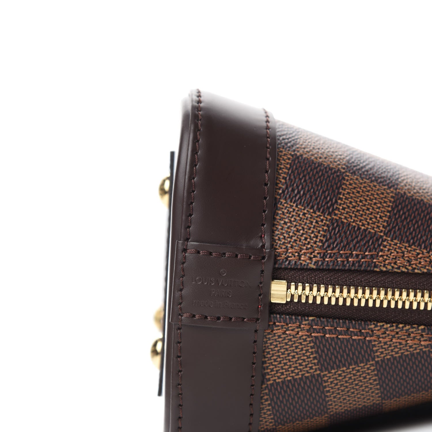 Louis Vuitton Damier Ebene Alma BB 8 of 10