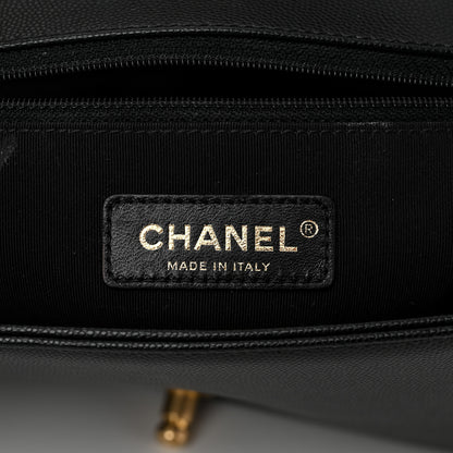 Chanel Caviar Quilted New Medium Boy Flap Black 6 of 10