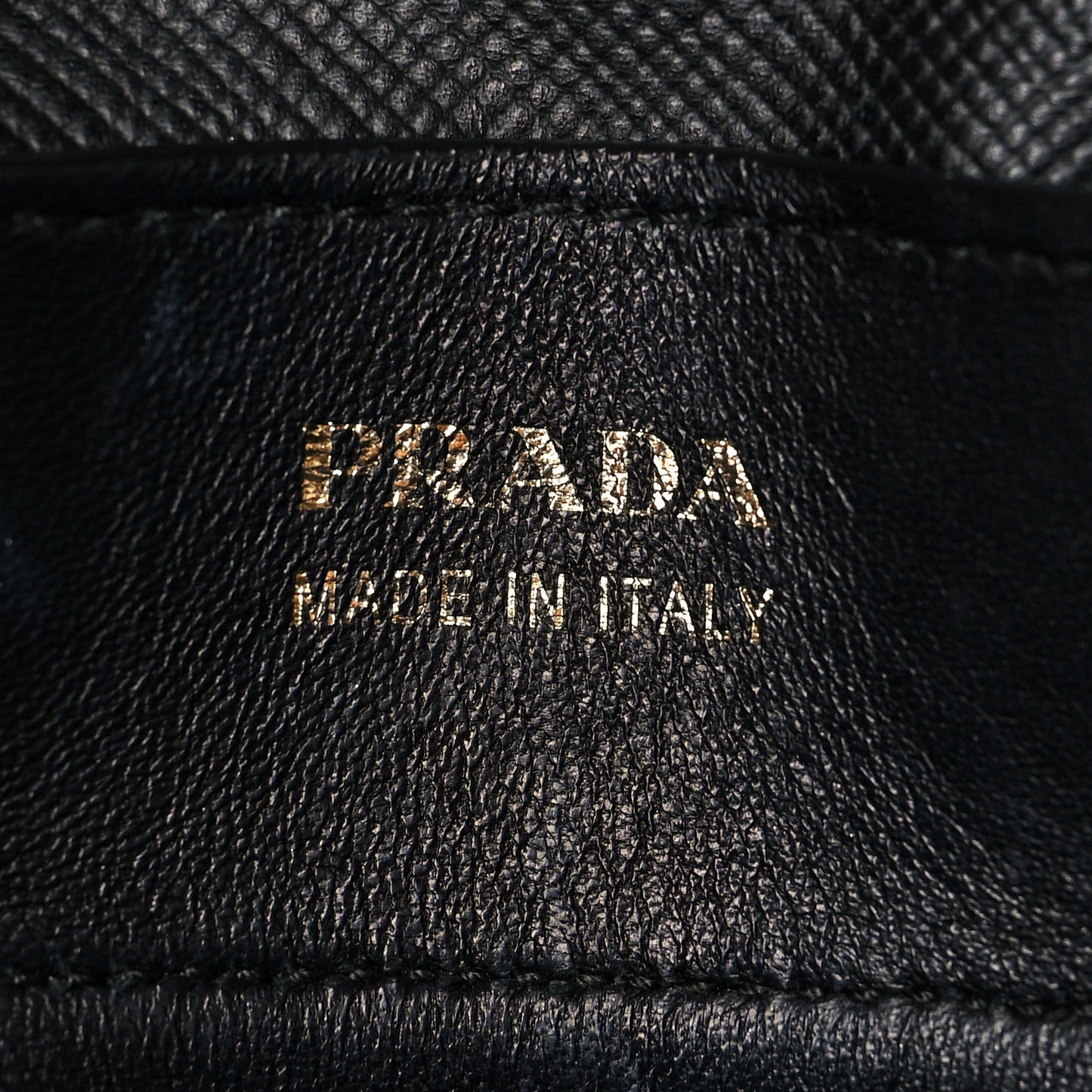 Saffiano Cuir Large Double Bag Nero Black