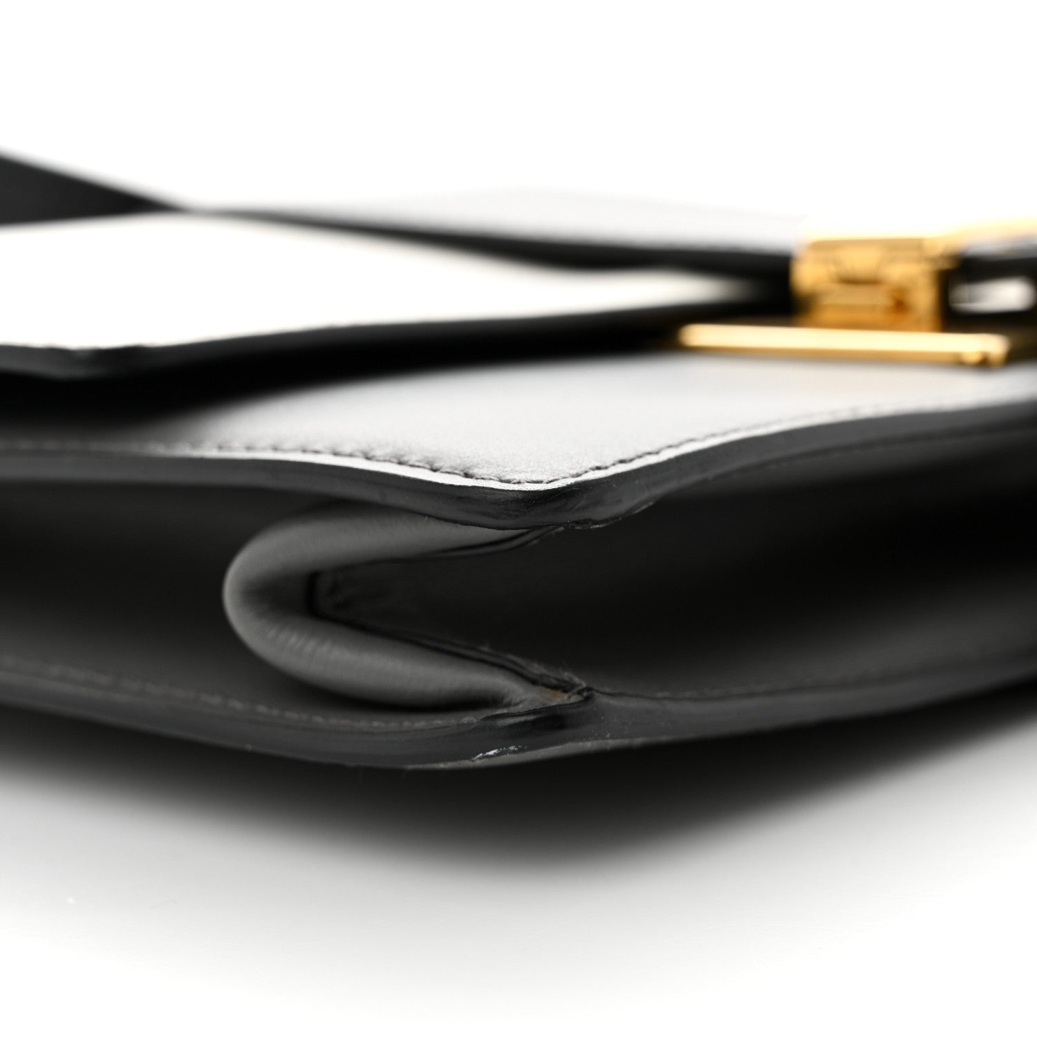 Prada City Calf Ribbon Bag Black Marmo Bianco 8 of 10