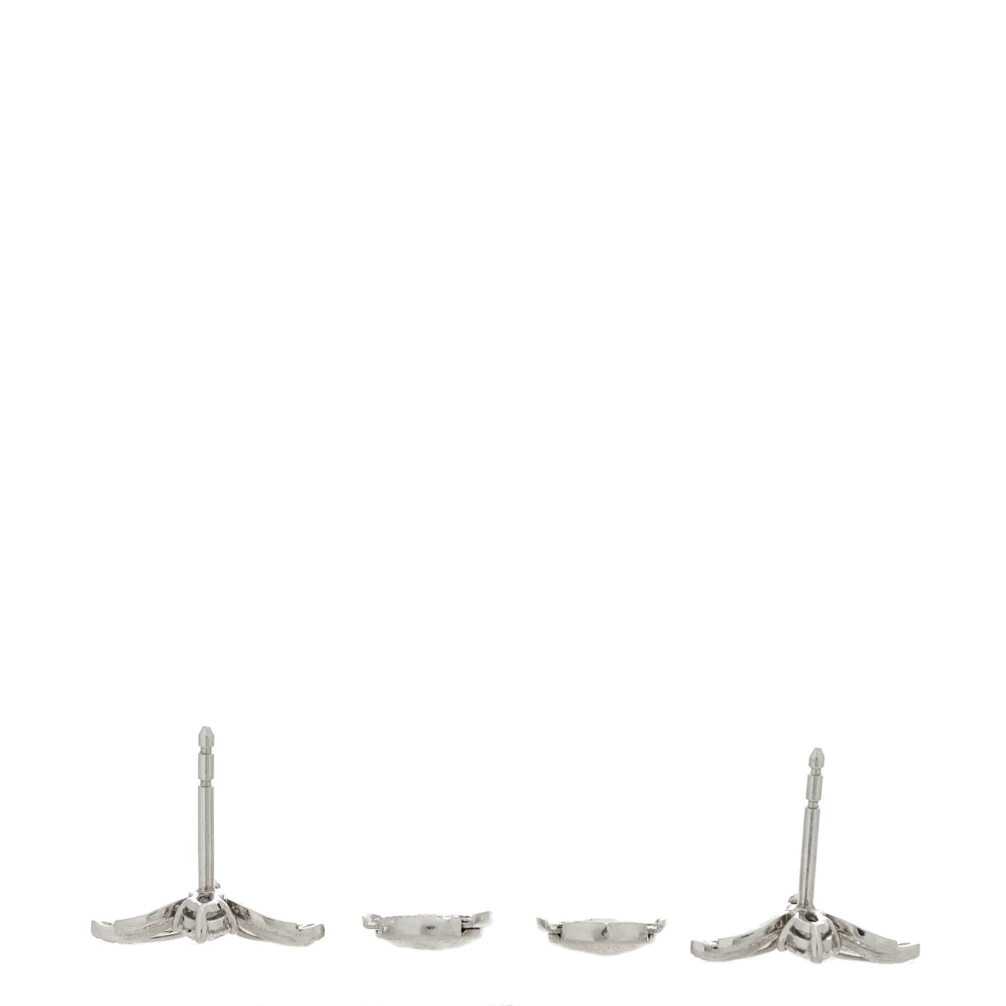 Platinum Diamond Paper Flowers Firefly Earrings