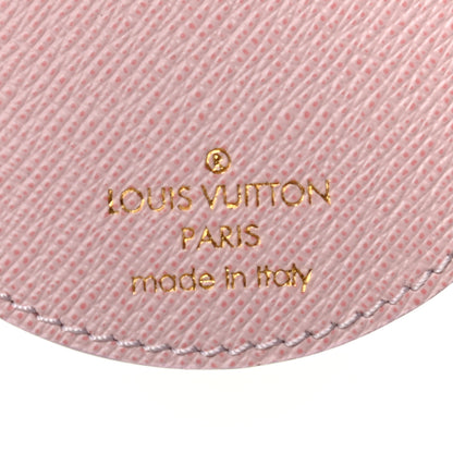 Louis Vuitton Monogram LV Mirror Bag Charm Key Holder Rose Ballerine 5 of 5