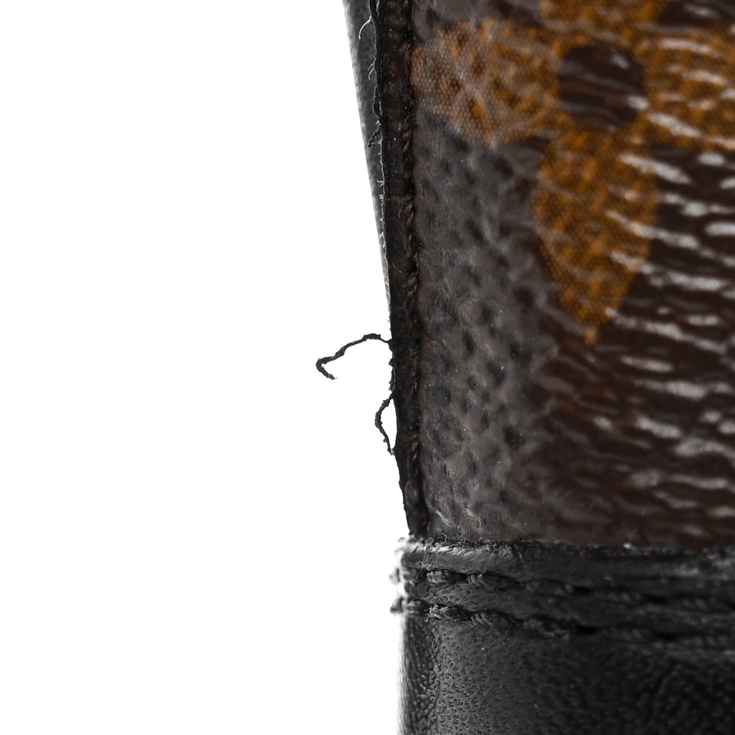 Louis Vuitton Calfskin Monogram Territory Flat Ranger Boots 36 Black 11 of 14