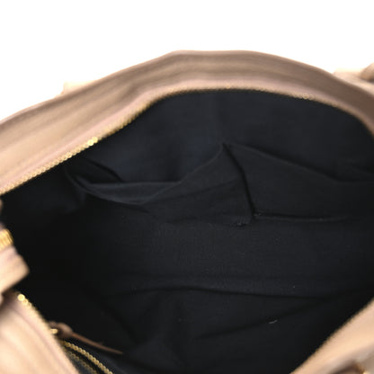 Balenciaga Chevre Gold Metallic Edge Hardware S City Rose Des Sables 6 of 15