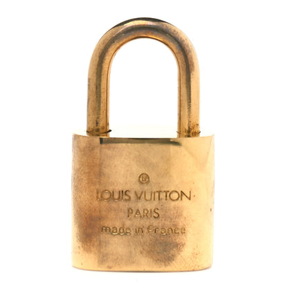 Louis Vuitton Brass Lock and 2 Keys Set 1 of 5