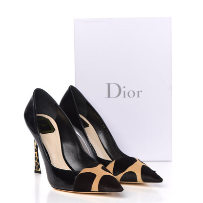 Christian Dior Crinkled Lambskin Songe 100 Pumps 42 Black 14 of 14