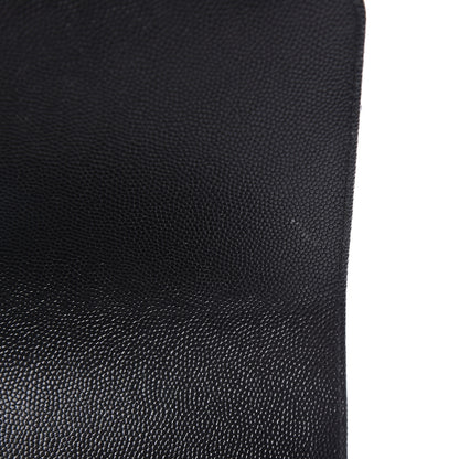 Chanel Caviar Chevron Quilted Small Coco Handle Flap So Black 13 of 13
