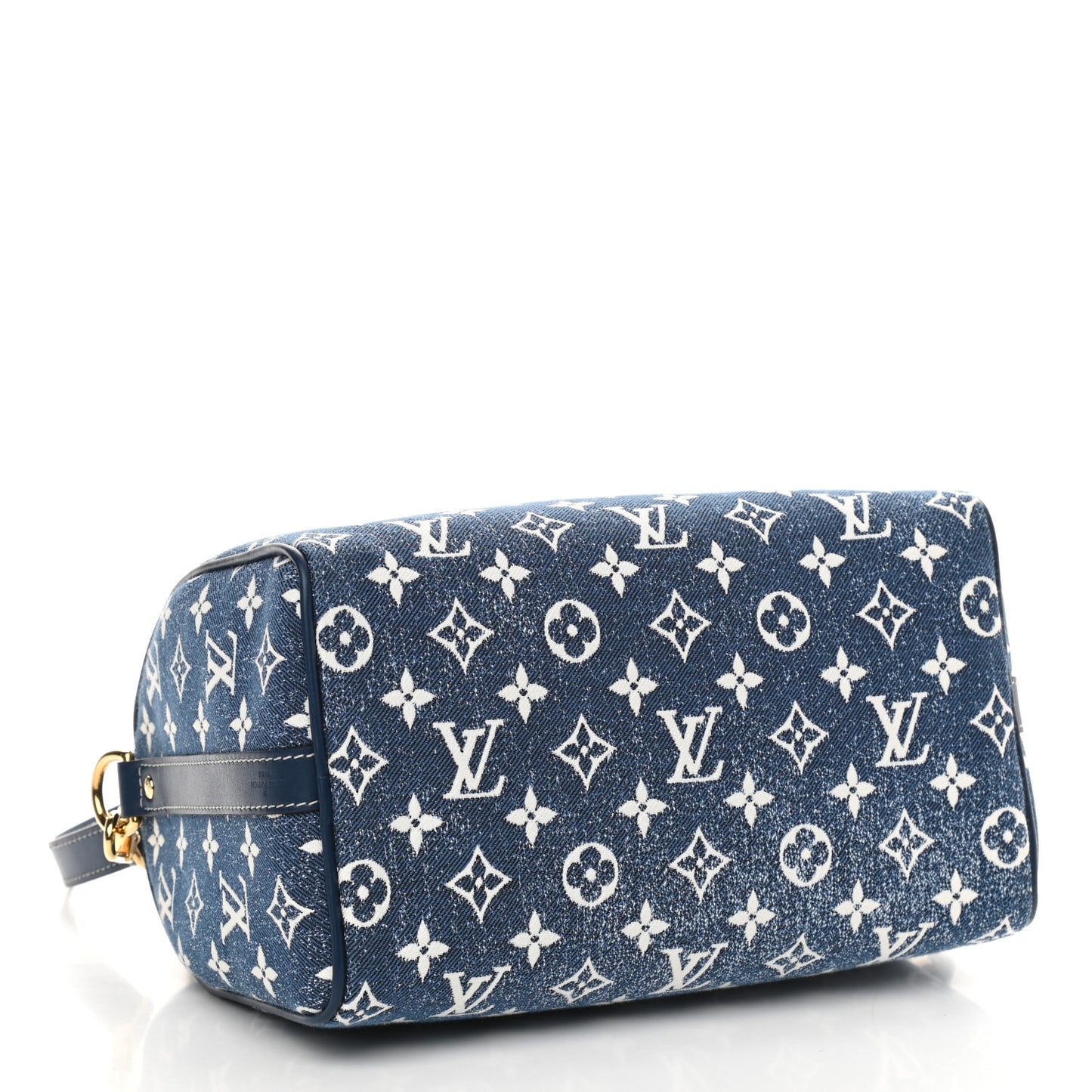 Monogram Jacquard Denim Speedy Bandouliere 25 Bleu
